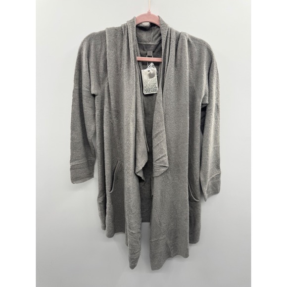 Barefoot Dreams CozyChic Lite Island Wrap Cardigan Women's XL Dove